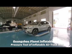 Draagbare Opblaasbare Tumbling Air Track 3x1x0.1m DWF Gym Air Track Mat