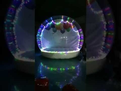 3 Meter Dia opblaasbare sneeuwbol fotobooth met blazen