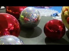 1.2m 1,8m opblaasbare spiegelballon met logo-druk voor reclame