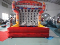 0,55 mm Plato PVC zeildoek Opblaasbaar Carnaval Spel Verhuur / Reusachtig Opblaasbaar Plinko Prijzenspel