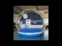 De aangepaste Duidelijke Opblaasbare Reuze Openluchtslag van Sneeuwbollen - omhoog Sneeuwbol