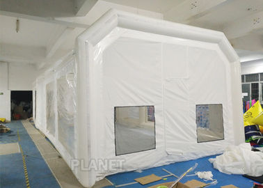 De luchtdichte Draagbare Tent van de Verfcabine 0,6 Mm-het Geteerde zeildoek Gemakkelijke Installatie van pvc